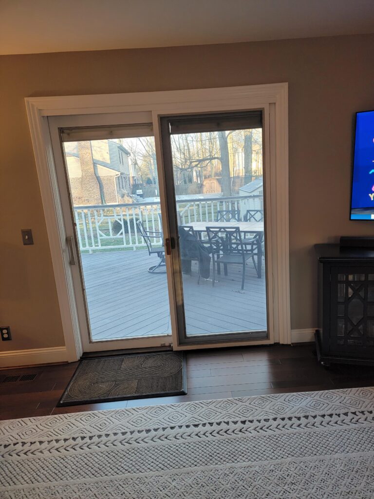 Anderson Township remodel - After - Sliding glass doors 