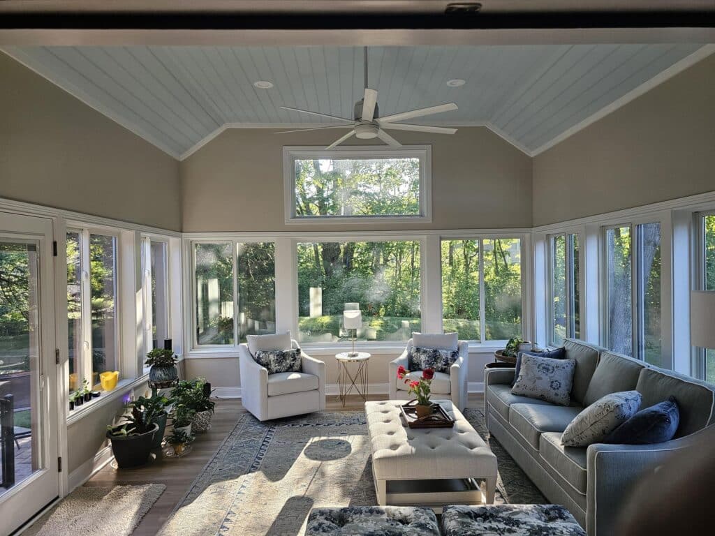 Loveland sunroom addition - Interior 2