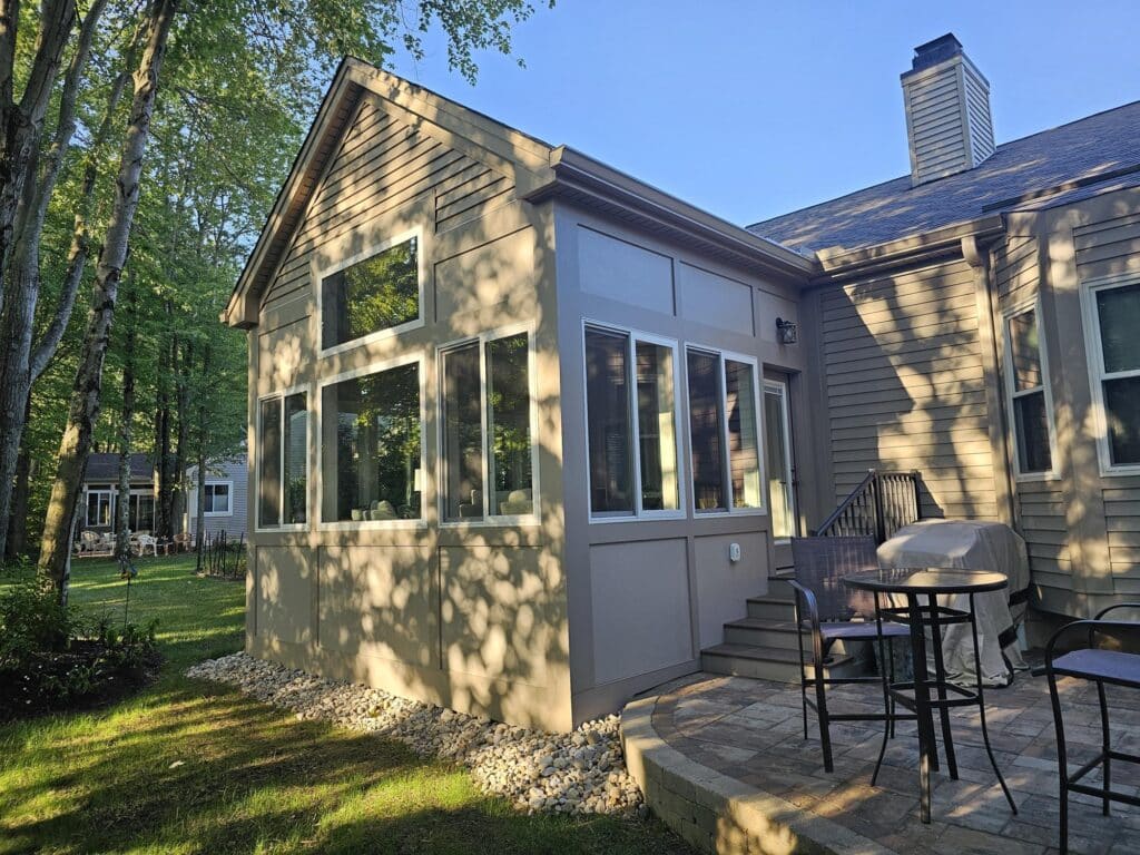 Loveland sunroom addition - Exterior 1