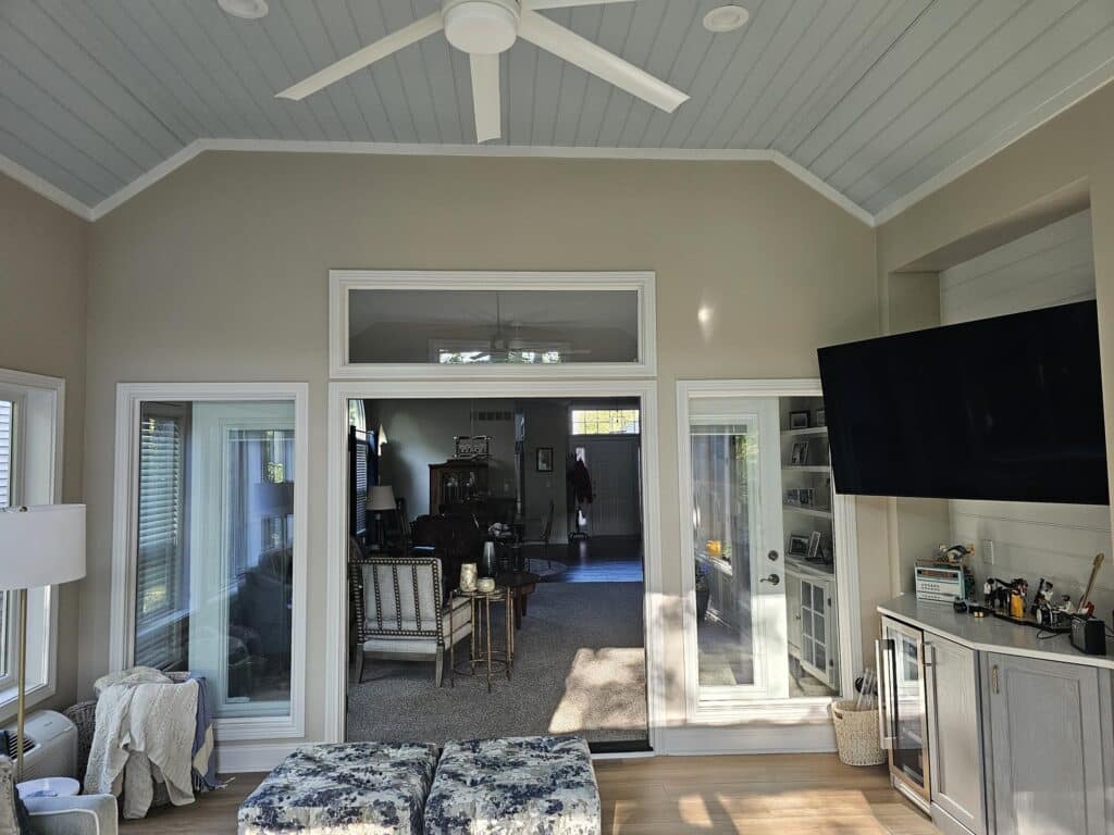 Loveland sunroom addition - Interior 1