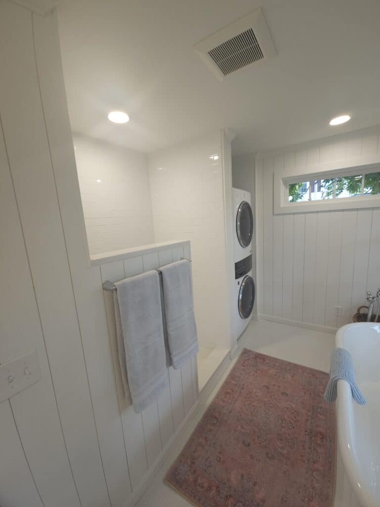 Milford OH home addition - shower