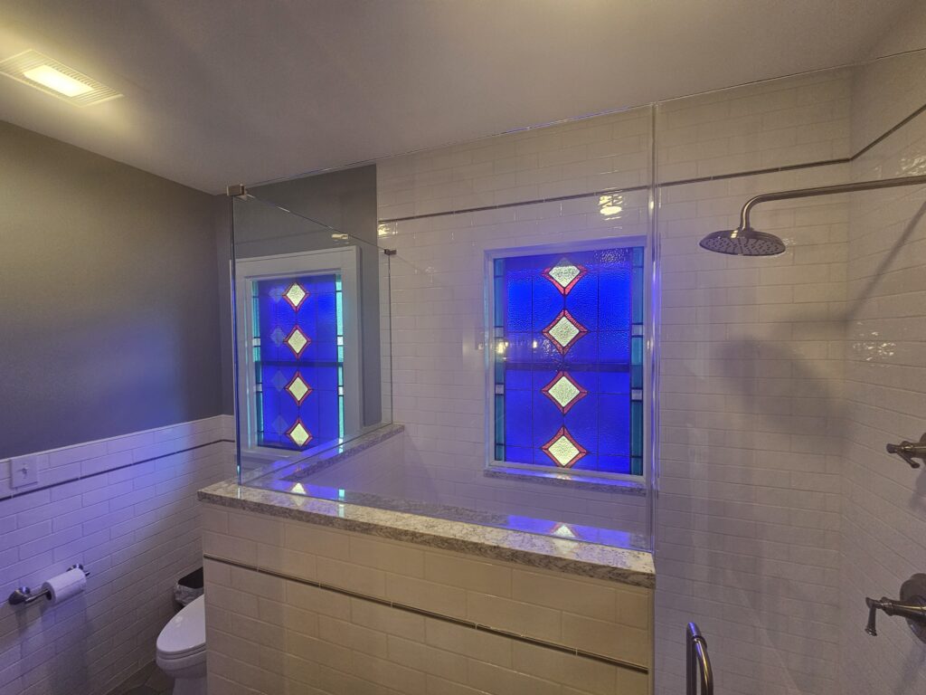 Hyde Park bathroom remodel - Walk-in shower
