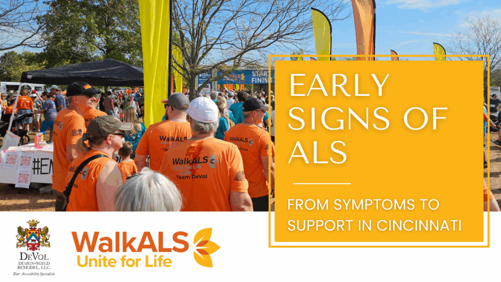 Early signs of ALS