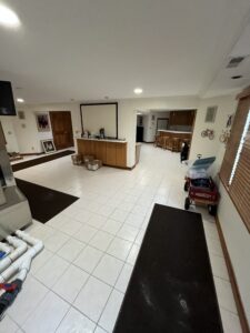 Indian Hill bathroom renovation - Reimagined floor plan