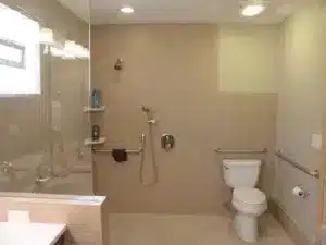 Bathroom remodeling for ALS
