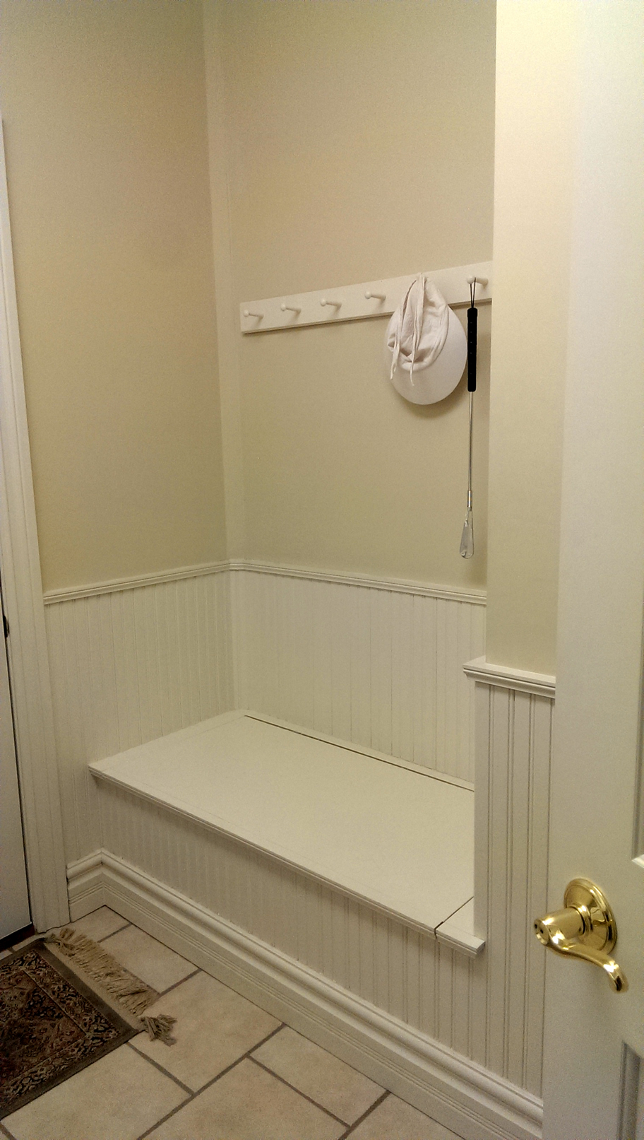 Before entry - handicap accessible remodeling