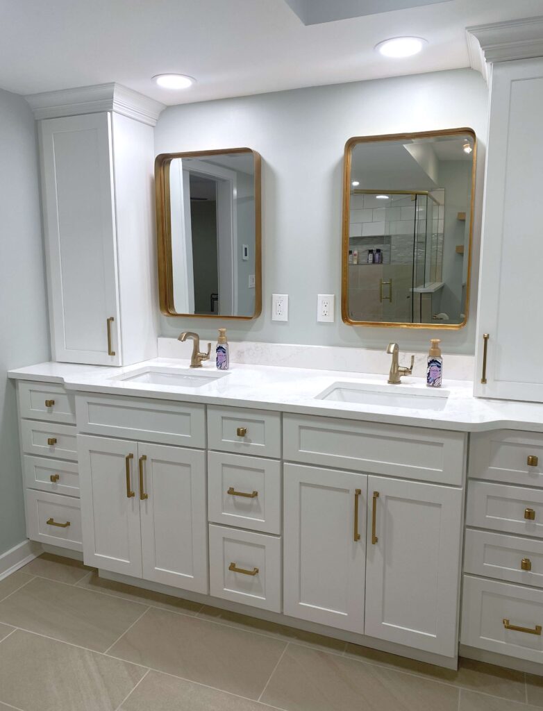Cincinnati bathroom remodel - vanity