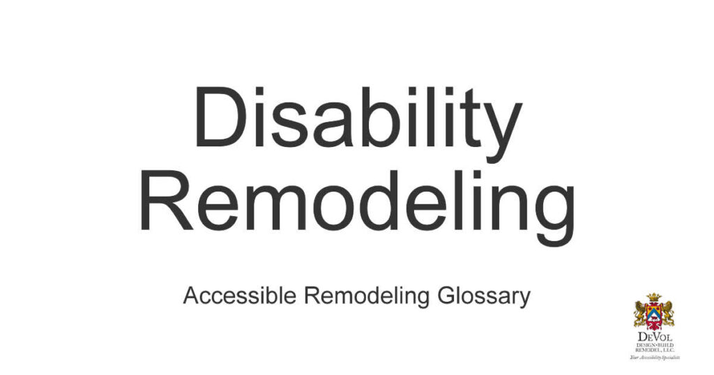 Disability remodeling - Cincinnati, OH