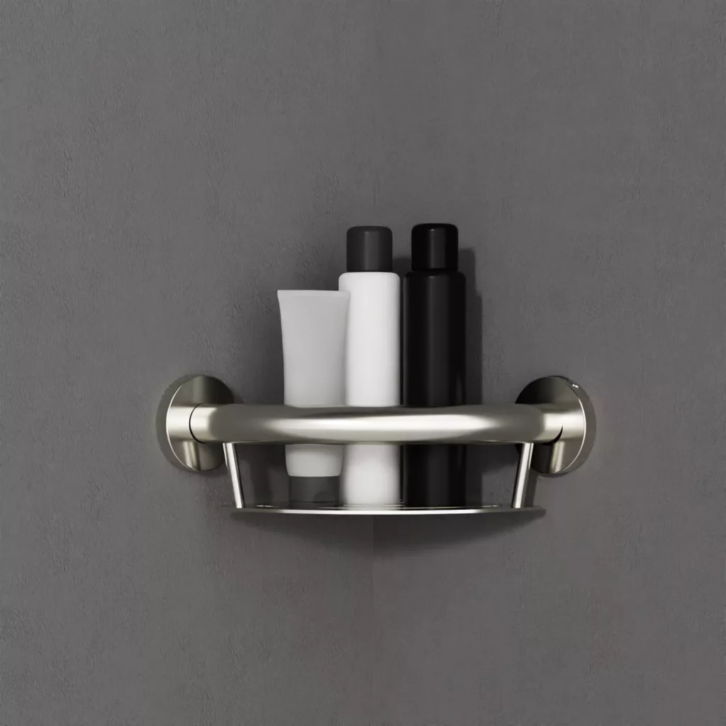 HealthCraft - Grab bar shower shelf