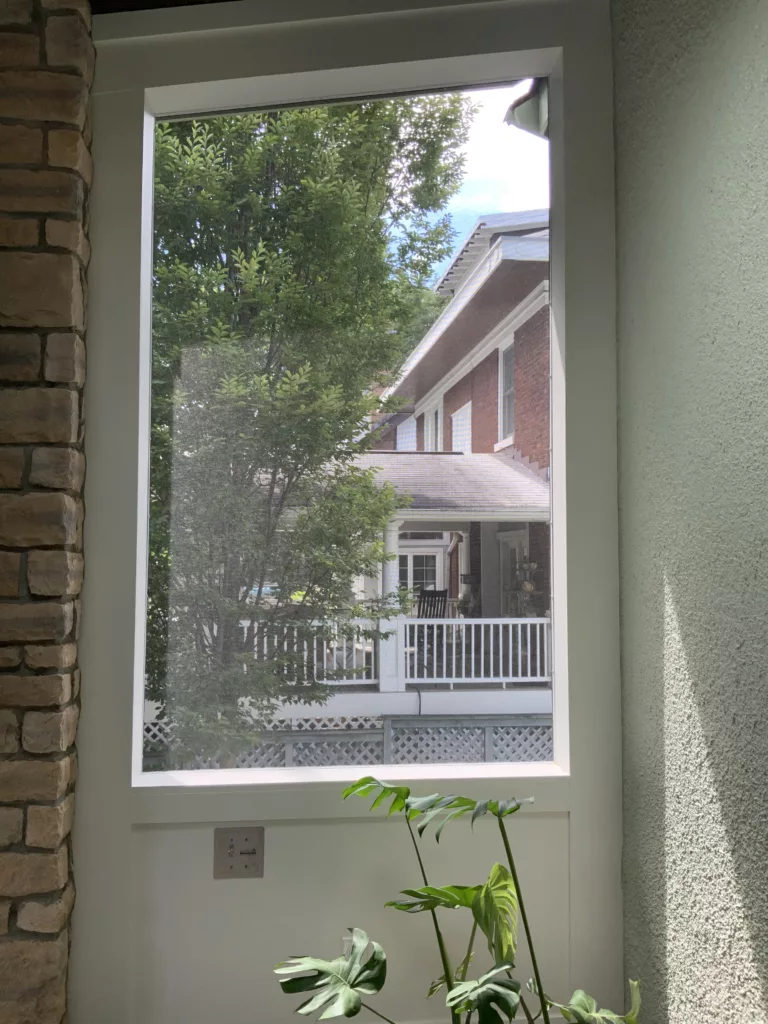 Deck & screen porch Cincinnati - Window