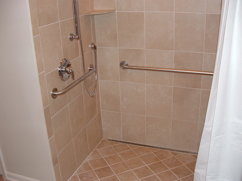 Aging in Place Remodeling - Accessible shower